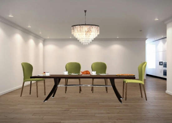 your big dining room Design Rendering