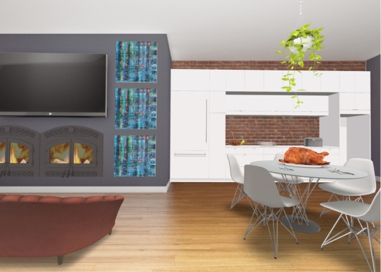 Appartment (For Young Adults) Design Rendering