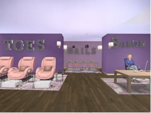 Nail Salon Re-Creation