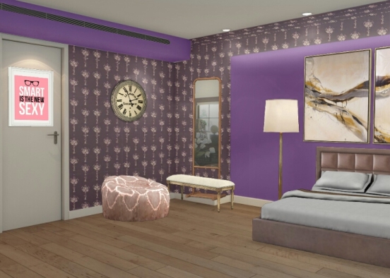 my designer bedroom Design Rendering