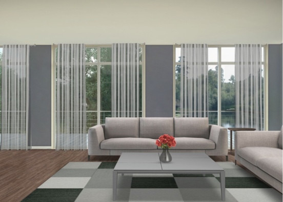 The siting room Design Rendering