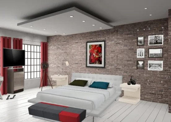 Seria mi dormitorio ideal 😊 Design Rendering