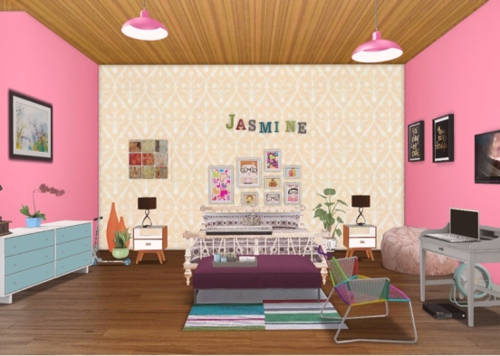 jasmine room Design Rendering
