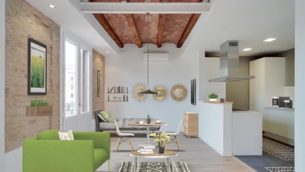 Professional interior design created with Homestyler 3D design software