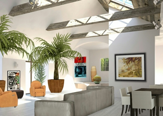 Home Interior by Delynn Adams Design Rendering