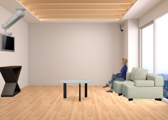 Grown-ups living room Design Rendering
