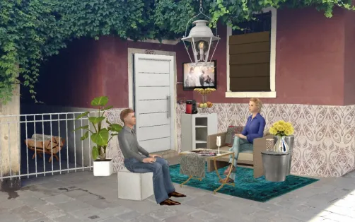 Patio exterior 
