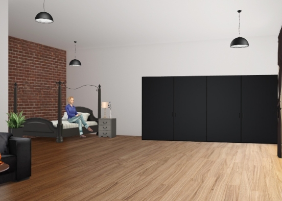 This design for a simple room Design Rendering