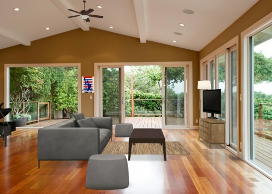 Lafferson living room Design Rendering