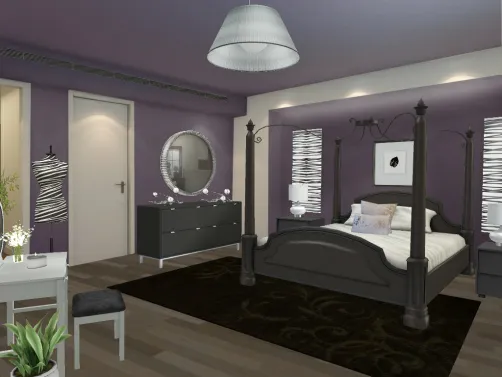 Plum Bedroom 