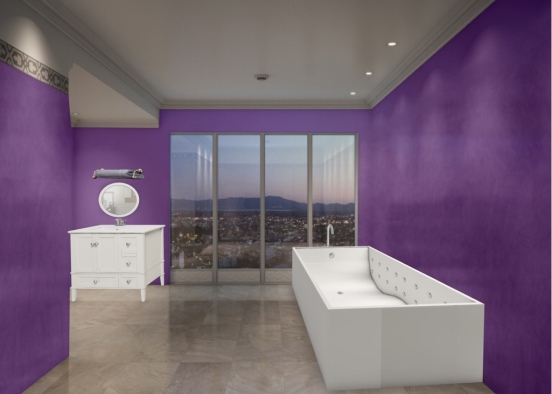Royal's Bathroom Design Rendering