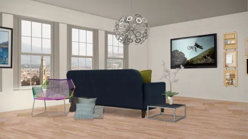 Sala de apartamento