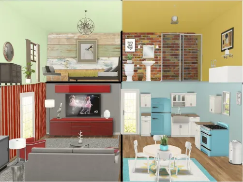 Four-Room Plan#2