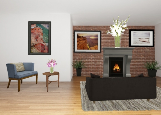 Living room dream Design Rendering