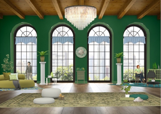 Green room 💚🌱 Design Rendering