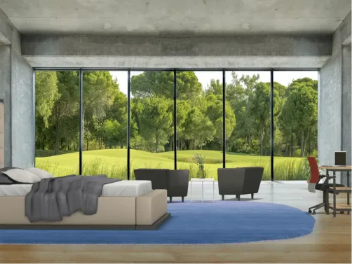 Golf Course Bedroom 