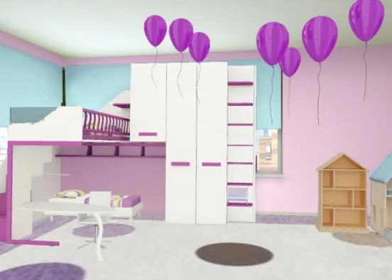 Детская комната Design Rendering