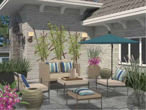 The patio