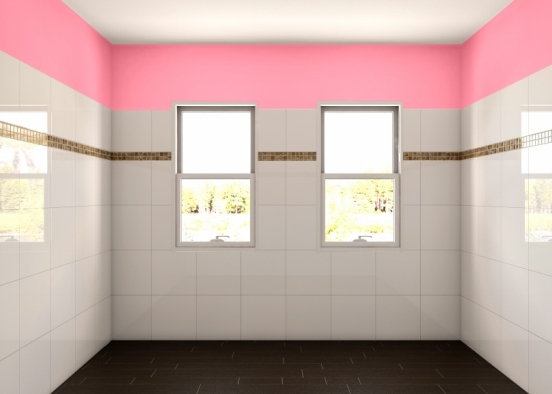 Bathroom wall Design Rendering