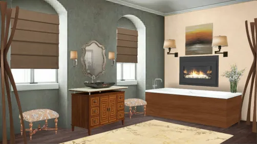 Master bathroom