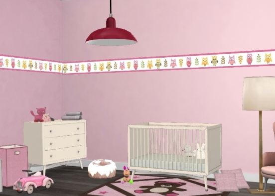 A room for a baby Design Rendering