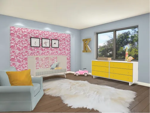Nursery Triadic Color Scheme