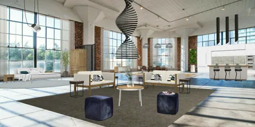Mid-Century Contemporary Loft