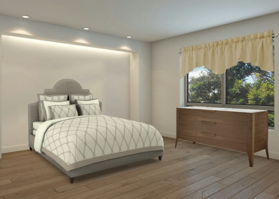 The awesome bedroom  Design Rendering