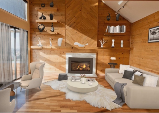 #Livingroom_Design Design Rendering