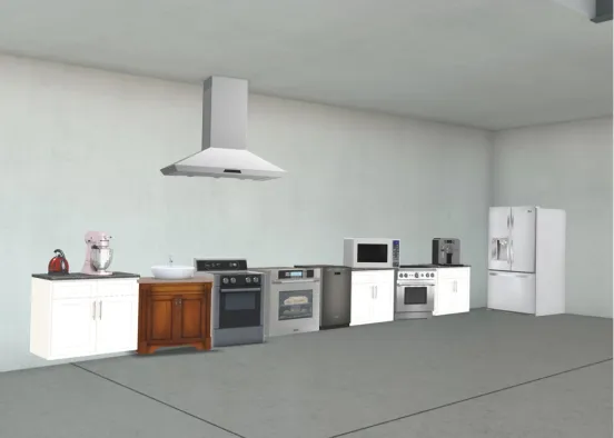 Kitchen Design Rendering