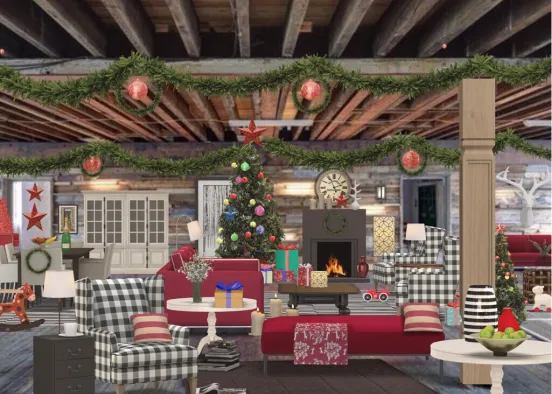Christmas at The Barn🎄 Design Rendering