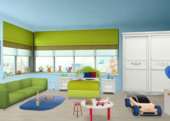 Chambre d'enfant Design Rendering