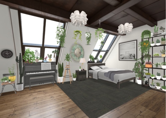 ideal bedroom  Design Rendering