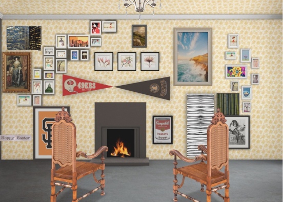 The Painting Room Design Rendering