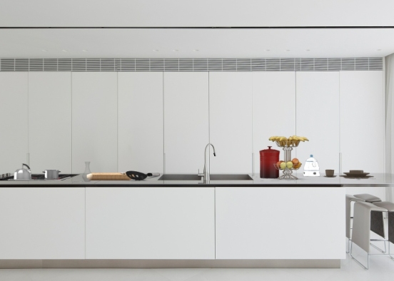 Minimalist's kitchen Design Rendering