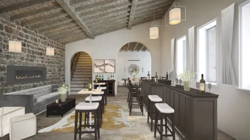 Tasting room