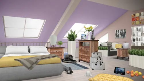 Summer bedroom