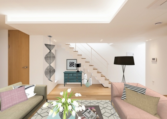 Home STAGING for living Design Rendering
