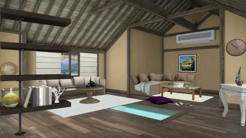 Summer living room
