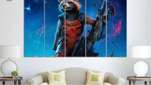 Guardians Of The Galaxy Living Room