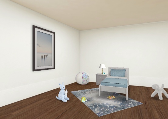 child's room  Design Rendering