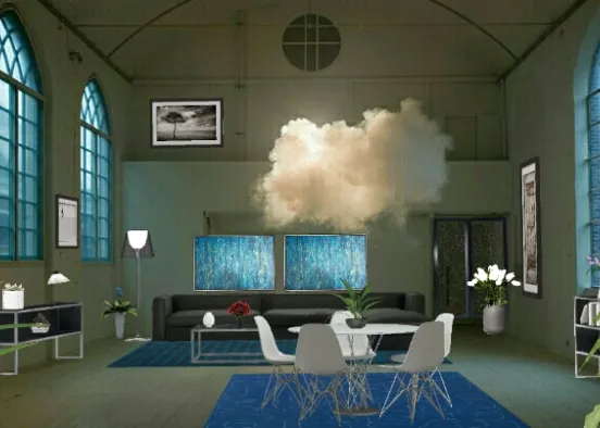 Surrealism cloud Design Rendering