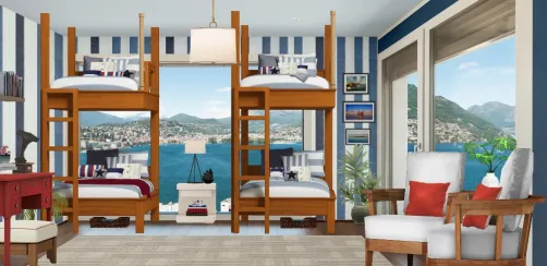 Nautical Bunk Room