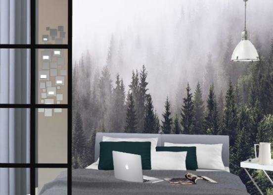 Minimalism in the Forest.... Design Rendering