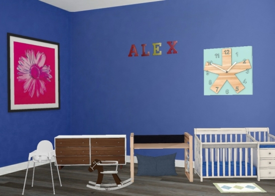 #babyroom Design Rendering