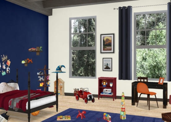 Children's room2 Design Rendering