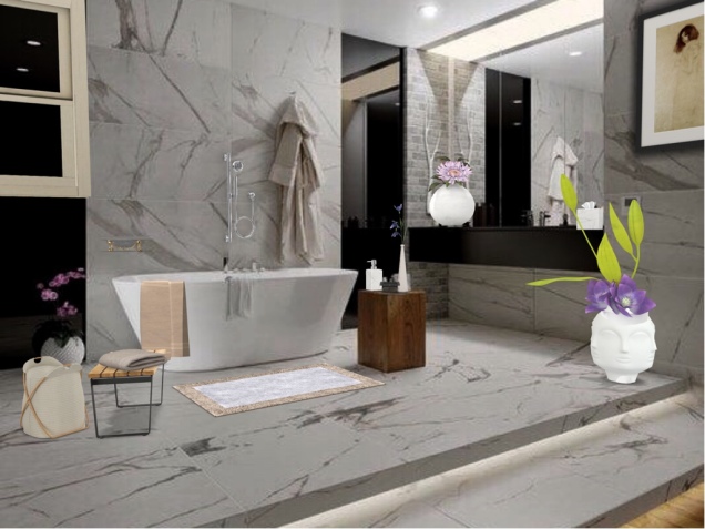 A Luxe Design Bathroom
