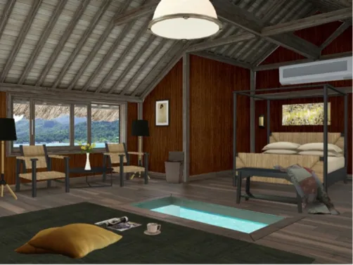 Beach villa 