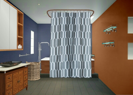 Sweet bathroom Design Rendering
