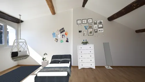 Teenage bedroom
